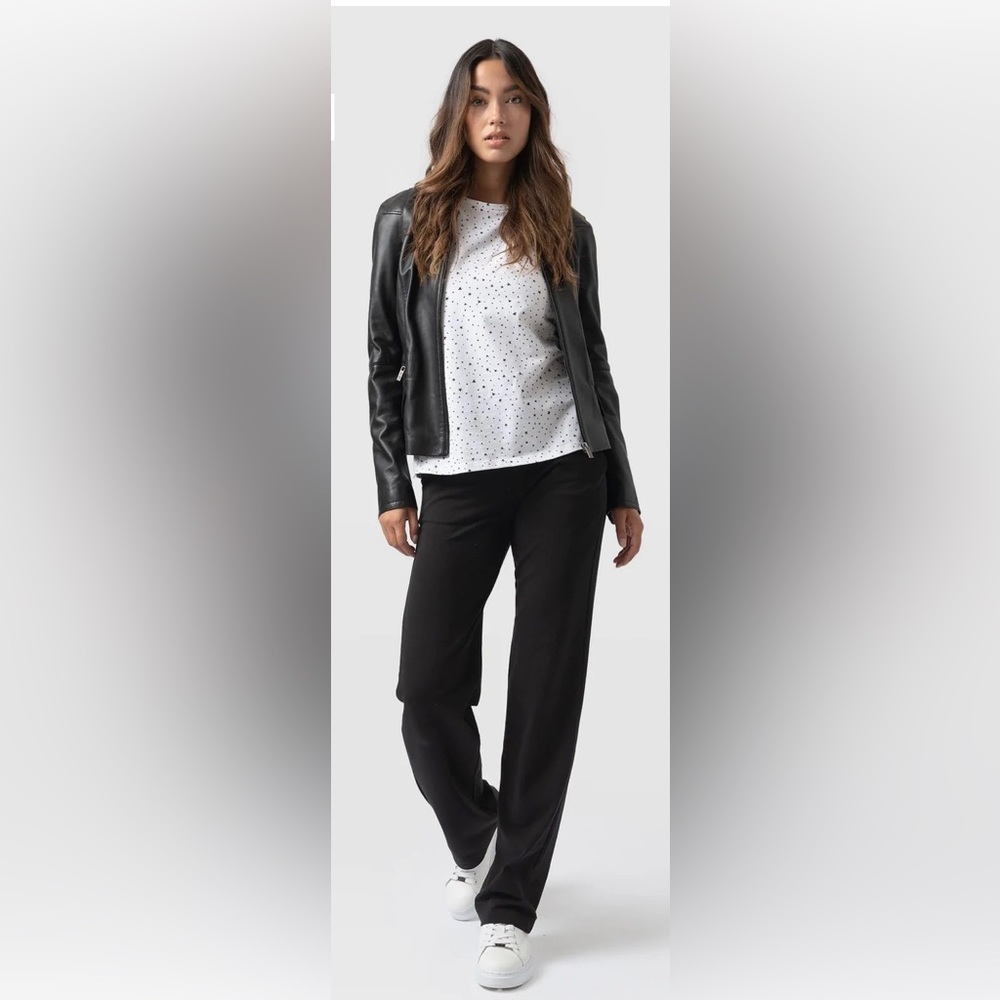 Saint and Sofia Apartment Pant Black Size 6 Inseam 28” NWT